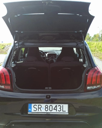 Peugeot 108 cena 22500 przebieg: 85000, rok produkcji 2014 z Rybnik małe 79